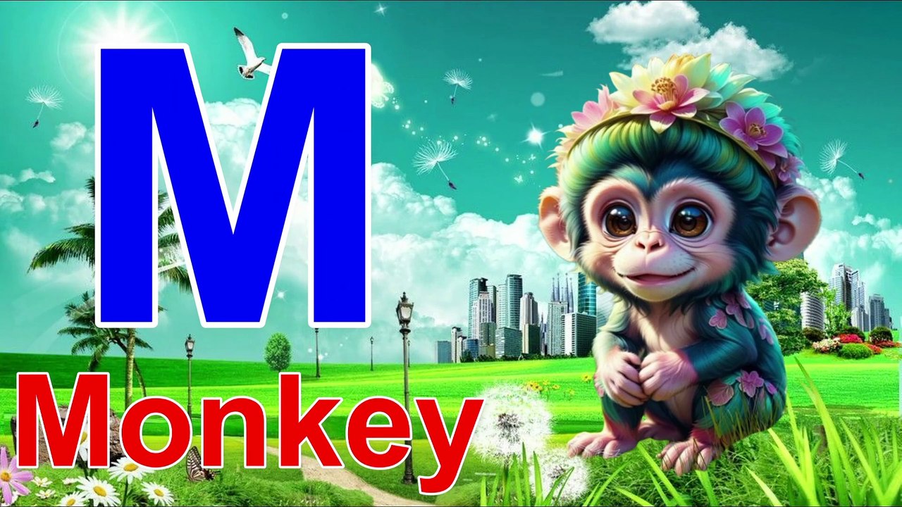 Phonics Song 2 with TWO Words in 3D - A For Airplane - ABC Alphabet Songs & Sounds 003