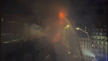 Paris : les images impressionnantes de l'incendie qui a ravagé la mairie du 12e arrondissement (vidéo)