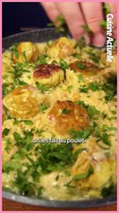 Boulettes de poulet au citron