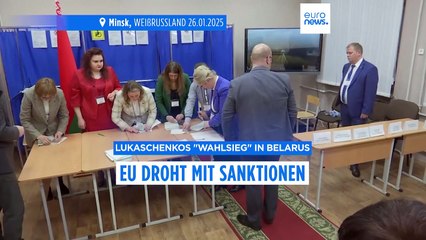"Ich pfeife auf den Westen" - EU droht Lukaschenko mit Sanktionen