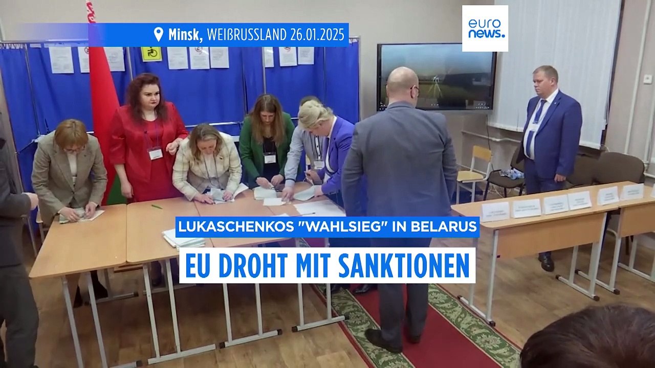 'Ich pfeife auf den Westen' - EU droht Lukaschenko mit Sanktionen