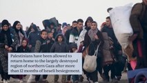 Palestinians return to bombed-out northern Gaza as more Israeli hostages to be freed