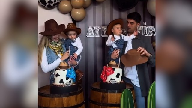 Yasemin Şefkatli ile İdo Tatlıses'in ikizleri 1 yaşında