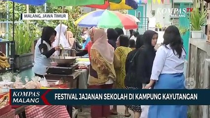 Festival Jajan Sekolah di Kampung Heritage Kayutangan