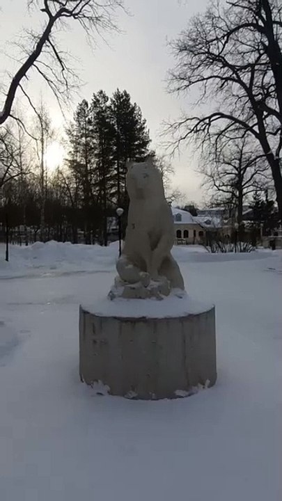 Скульптура Медведя Уфа