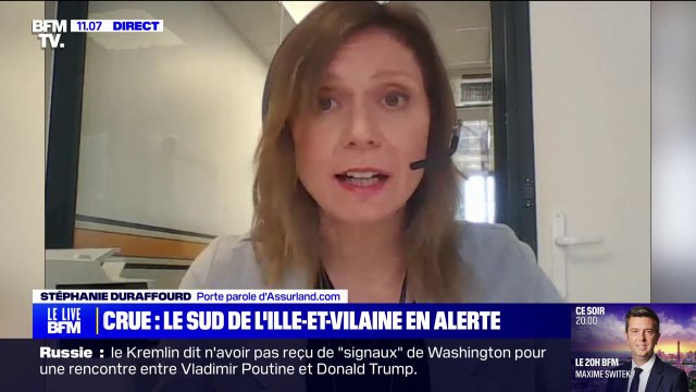 Crues en Ille-et-Vilaine: On a une responsabilité en tant qu'assuré, c'est de protéger son bien , explique Stéphanie Duraffourd, porte-parole d'Assurland.com