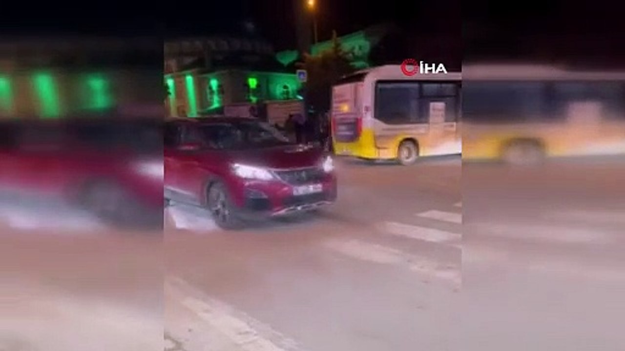 Polis ekiplerinden kaçarken araca çarptı, kovalamaca sonucu yakalandı