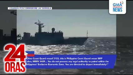 Barko ng China, gumamit umano ng maingay na long-range acoustic device vs. BRP Cabra | 24 Oras
