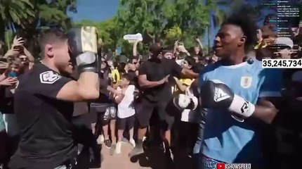 ¡IShowSpeed en Vivo! Mira su increíble transmisión de boxeo en tiempo real 🥊