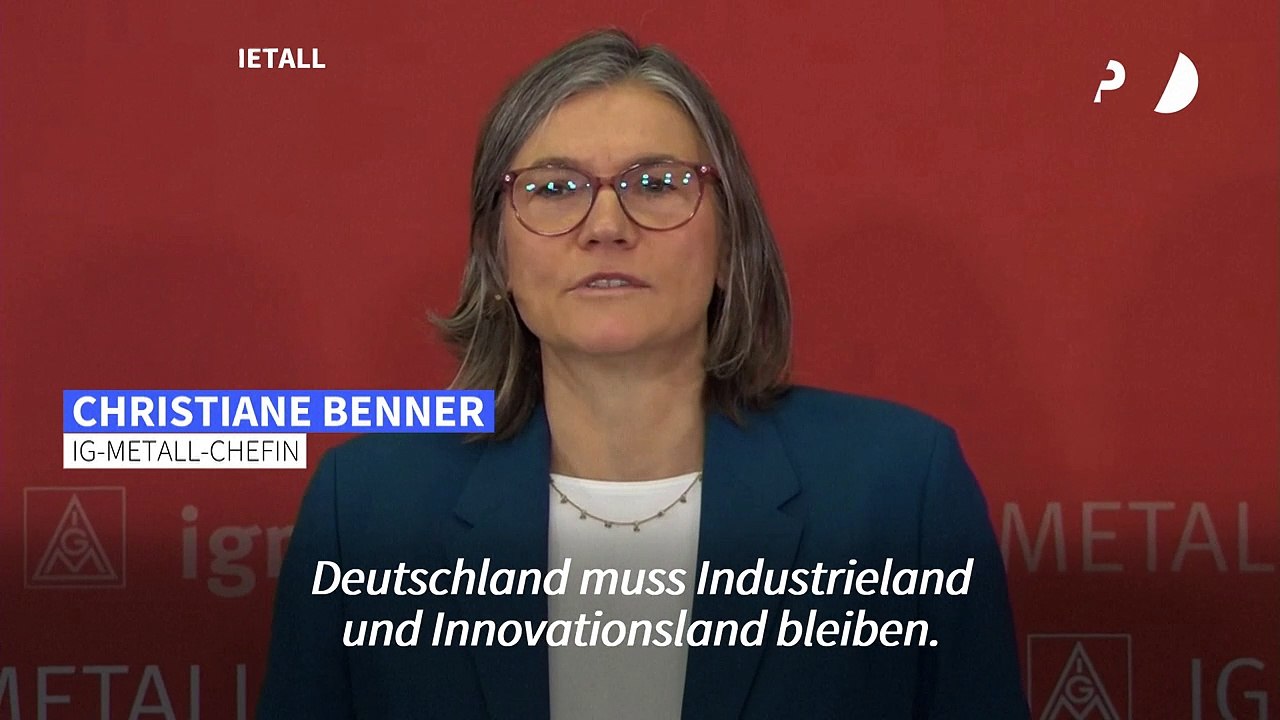 IG Metall fordert Joboffensive: 'Die Lage ist wirklich ernst'