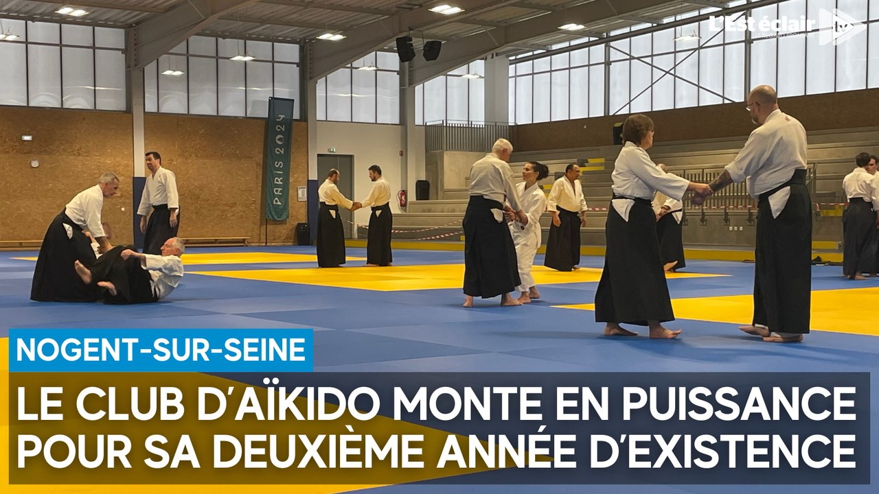 Le club d’aïkido de Nogent-sur-Seine monte en puissance