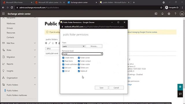 What are public folder permissions | How to manage public folder permissions | recursive permissions