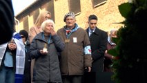 Survivants du camp et familles des victimes viennent se recueillir pour les 80 ans de la libération d'Auschwitz