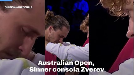 Australian Open, Sinner consola Zverev