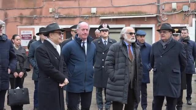 Giorno della Memoria a Venezia, Zaia: «Essere qui oggi non è Amarcord, il senso è non dimenticare»