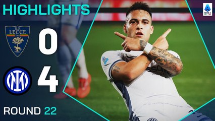 Lecce vs Inter (0-4) | Serie A 2024/25 | Fecha 22