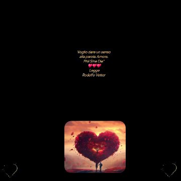 Voglio dare un senso alla parola Amore. Phil Sine Die ♥️♥️♥️LeggeRodolfo Vettor ♥️♥️♥️