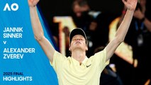 Jannik Sinner vs Alexander Zverev (6-3, 7-6, 6-3) | Abierto de Australia 2025 | Final