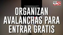 Jóvenes descontrolados: organizan avalanchas para ingresar gratis a los boliches