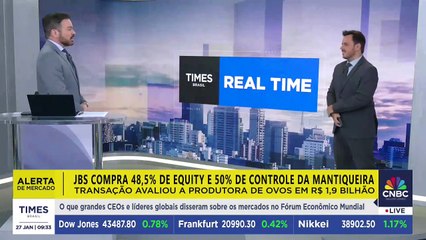 ALERTA DE MERCADO: JBS compra 48,5% da Equity e 50% de controle da Mantiqueira; Loureiro comenta