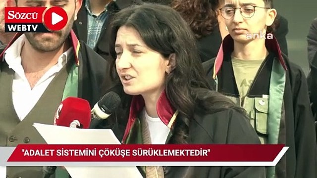 İzmir'de avukatlardan Fırat Epözdemir'in tutuklanmasına tepki: Adalet sistemini çöküşe sürüklemektedir
