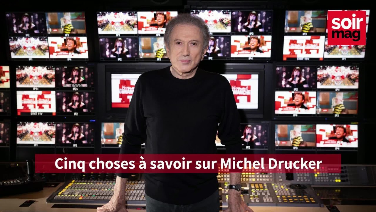Cinq choses à savoir sur Michel Drucker