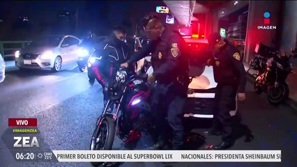 Percance provoca asentamiento vehicular en la zona de Periférico  Poniente, CDMX