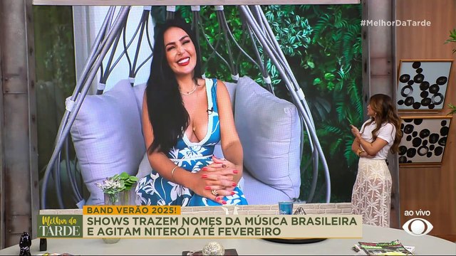 Band Verão 2025: shows trazem nomes da música brasileira e agitam Niterói | Melhor da Tarde