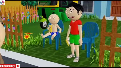 Pagal Bittu Sittu 121 - Farm House Ki Tahas Nahas - Desi Comedy Video - Pagal Beta - Cartoon Comedy