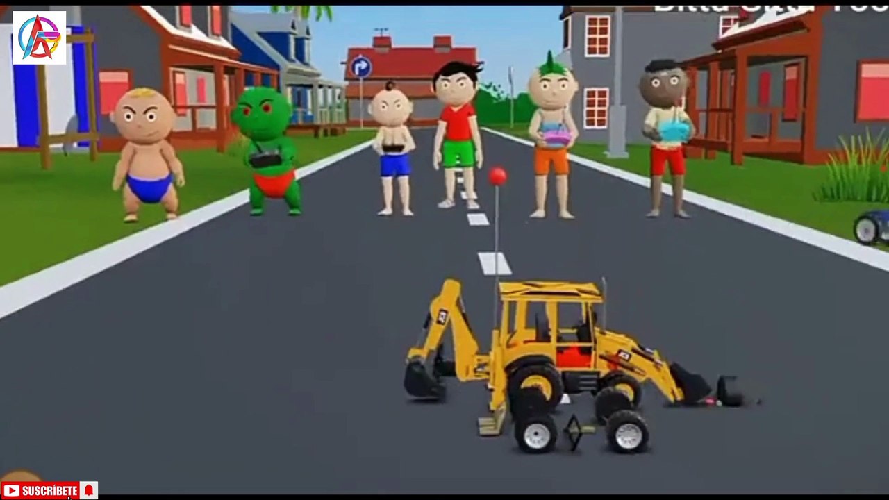 Pagal Bittu Sittu 140 _143 Tractor Wala Cartoon _ Gadi Wala Cartoon _