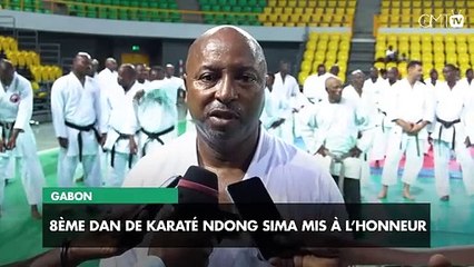 [#Reportage] Gabon : 8ème Dan de karaté Ndong Sima mis à l’honneur