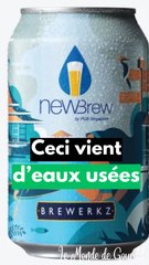 Une boisson à partir des eaux usées !