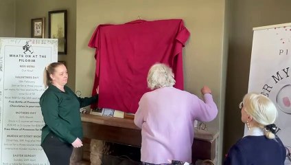 Violette Szabo portrait unveiled at The Pilgrim Hotel