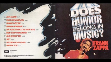 FRANK ZAPPA...01 - Zoot Allures - 02 - Tinsel-Town Rebellion