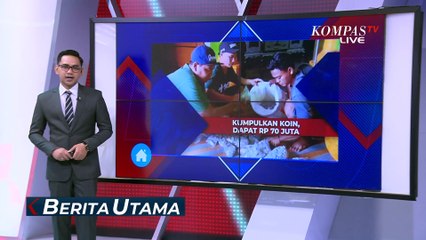 Pria Sukabumi Nabung Uang Koin Sejak 2016, Terkumpul Rp 70 Juta!