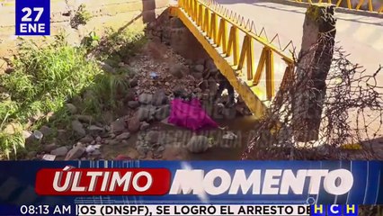 Apuñalado muere hombre en puentecito de colonia 21 de febrero