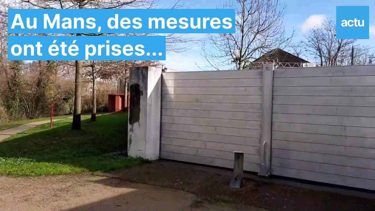 La crue de la rivière Sarthe au Mans