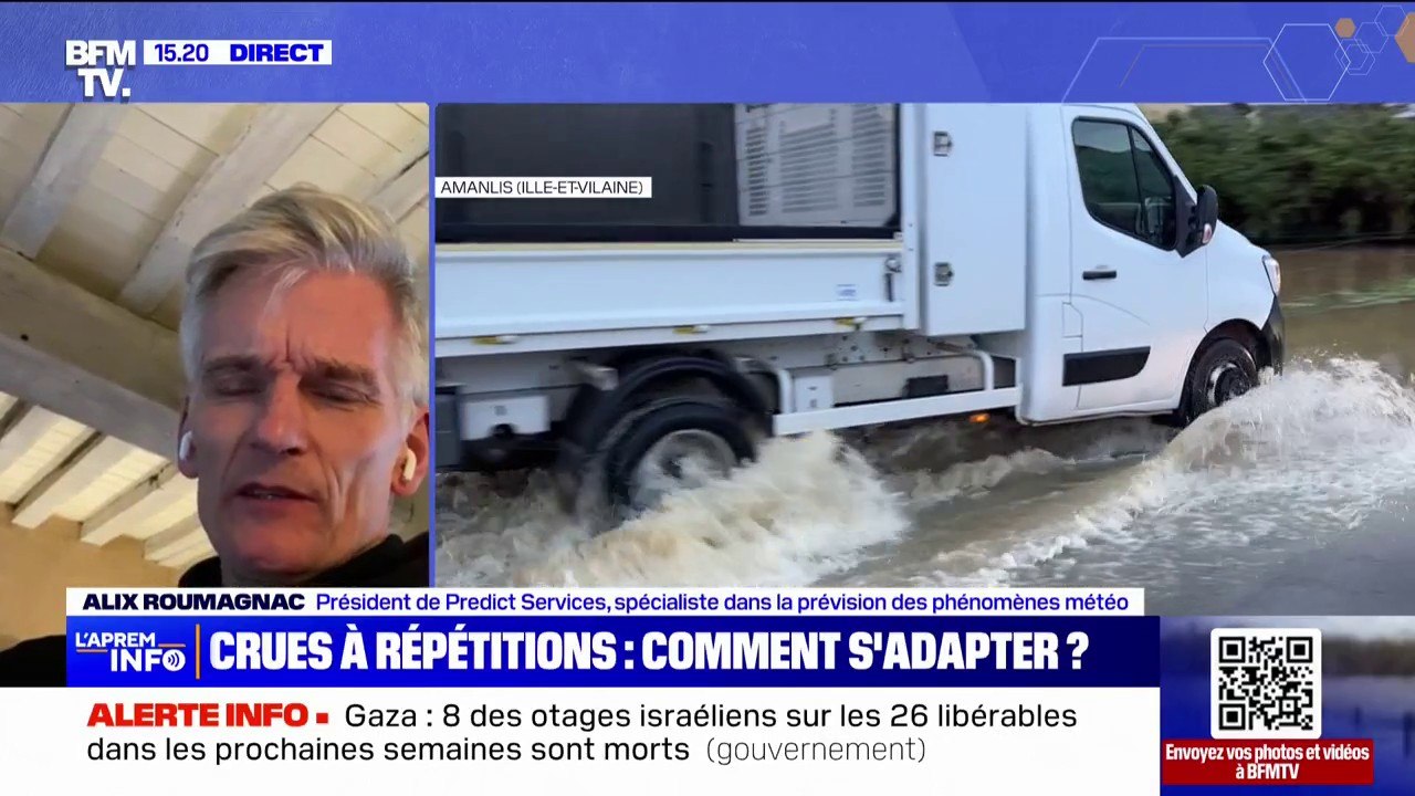 Crues en Ille-et-Vilaine: "C'est l'inondation de trop" selon le propriétaire du Château de Blossac