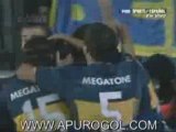 Boca Juniors 2 Cruzeiro 1 Goles de Riquelme, Datolo y Fabric