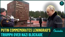 VIDEO| Putin Pays Tribute to Leningrad's Defenders on Anniversary Of Liberation from Nazi Blockade