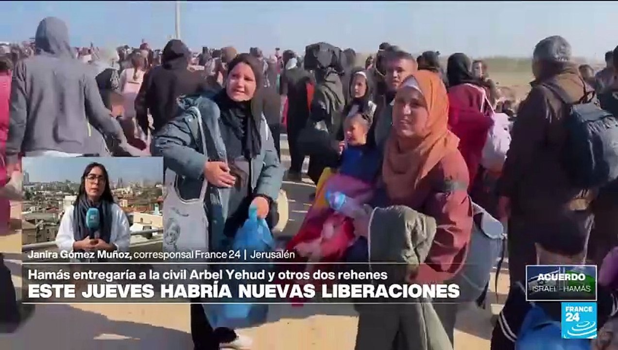 Israel y Hamás pactan un canje adicional, que permite a miles de palestinos volver al norte de Gaza