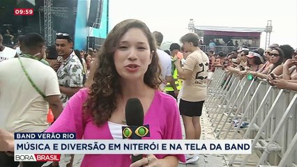 Band Verão Rio leva música e diversão para Niterói
