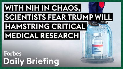 With NIH In Chaos, Scientists Fear Trump Will Hamstring Critical Medical Research