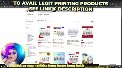 CUYI PIGMENT MATAGAL NA DI GINAMIT NAGING KULAY YELLOWISH AT BROWN BAKIT KAYA  ? | PIGMENT INK ISSUE