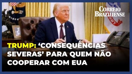 Ao sancionar Colômbia, Trump sinaliza 'consequências severas' para quem não cooperar com EUA, diz correspondente da BBC