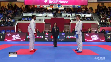 Paris Open Karaté - Finales Kumité masculin  + 84 kg et féminin +68 kg
