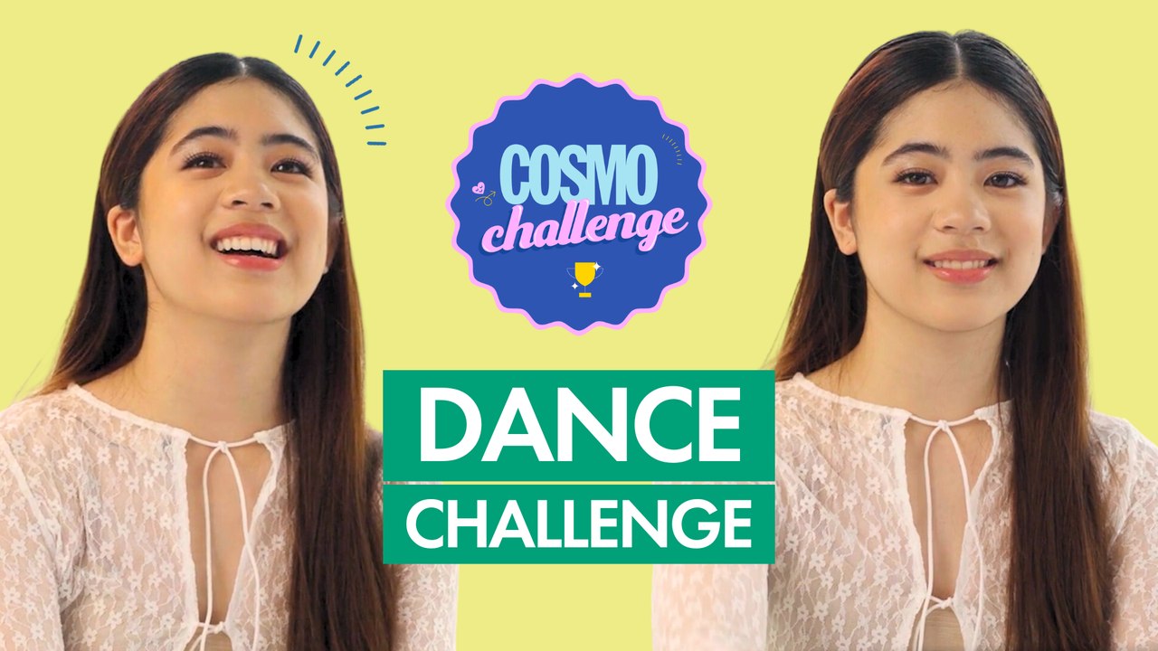 Niana Guerrero Slays the Cosmo Emoji Vibes Dance Challenge l Cosmo Challenge