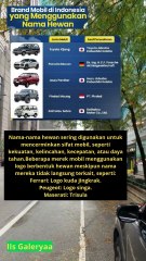 Brand mobil indonesia yang menggunakan nama hewan apakah salah satunya koleksimu