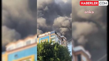 Alanya'da 12 Katlı Rezidansta Yangın: 4 İşçi Kurtarıldı