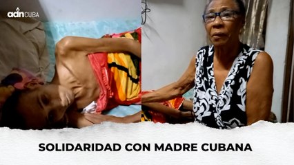 Solidaridad con madre cubana